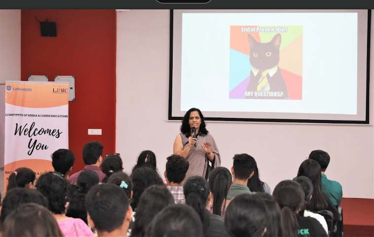 L J Institute of Media and Communications Ahmedabad Three Days Guest Session photo 13